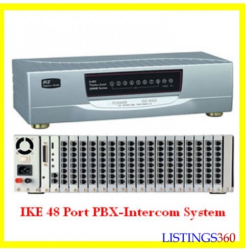 IKE BRAND WIRED INTERCOM PAB SYSTEM 48 EXTENSION BY HIPHEN SOLUTIONS