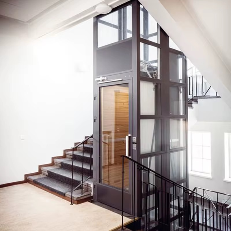 Stylish Compact 2 Floor 2 Passenger Home Elevator in Nigeria by hiphen
