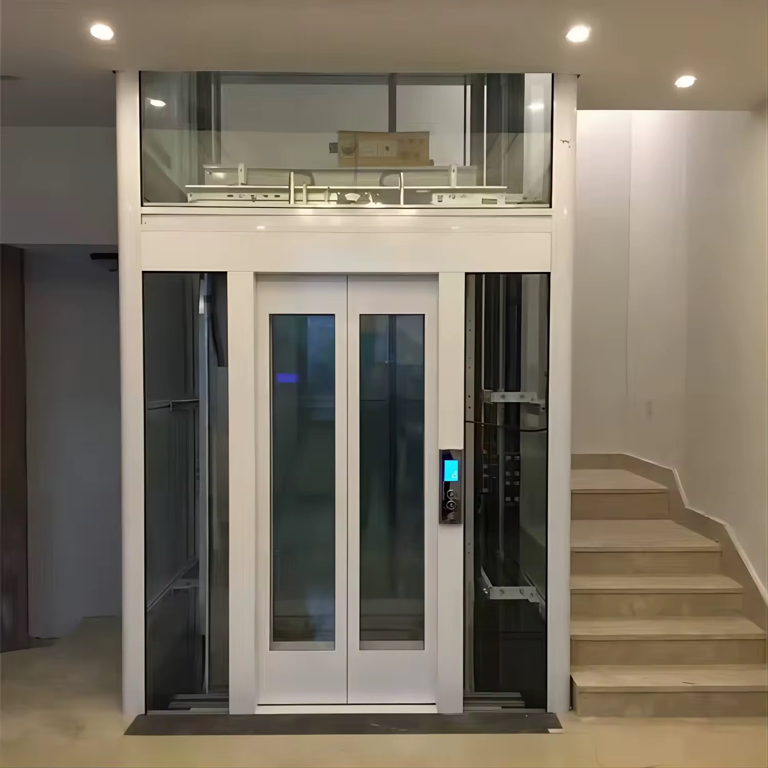 Smart Control 2 Floor 2 Passenger Home Elevator in Nigeria by hiphen