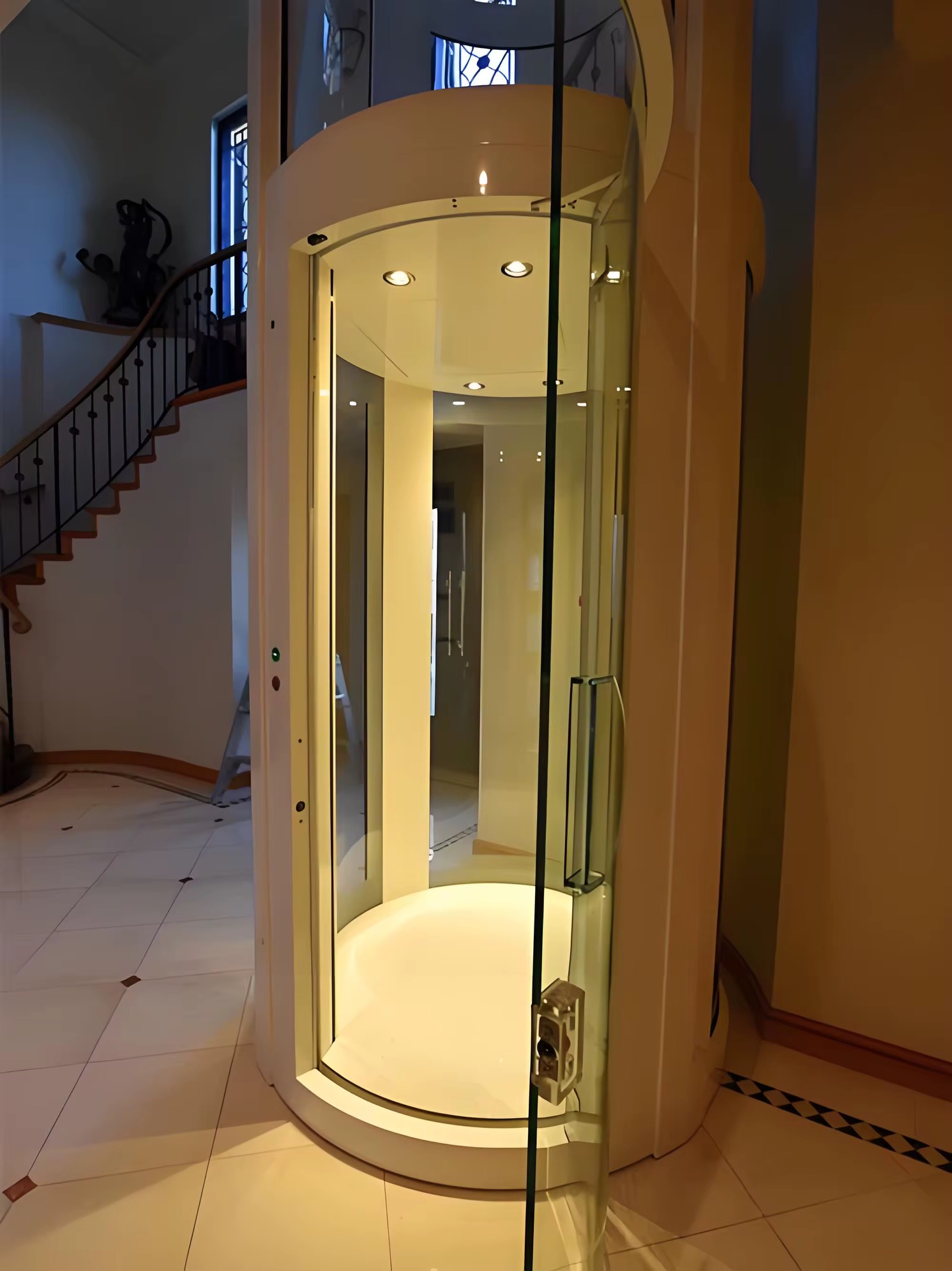Outdoor 3 Floor 2 Passenger Home Elevator by hiphen