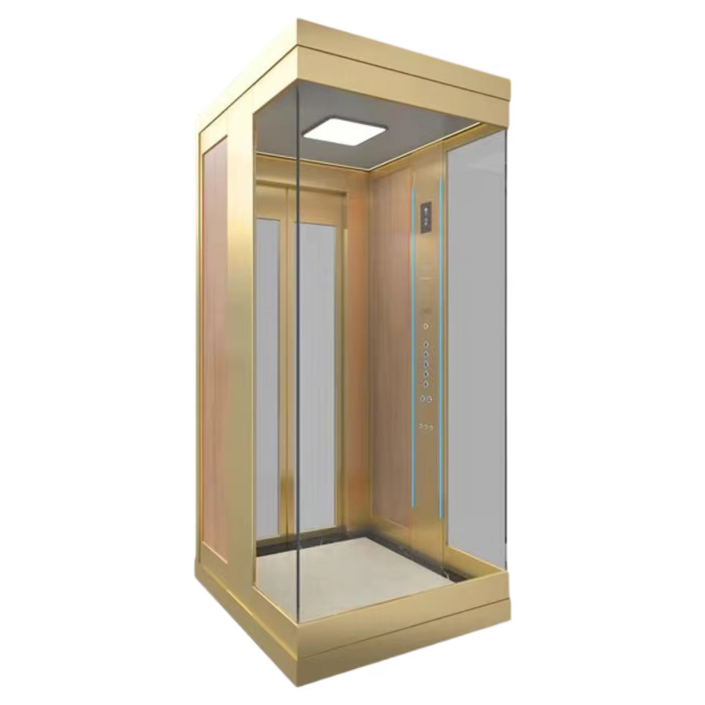 Silent Operation 3 Floor 2 Passenger Home Elevator by hiphen