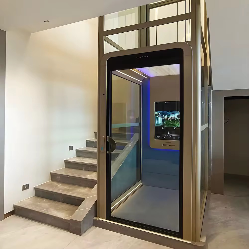 Energy-Efficient 3 Floor 2 Passenger Home Elevator by hiphen