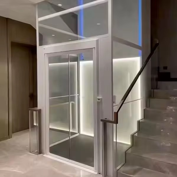 Compact 3 Floor 2 Passenger Home Elevator for Duplex Homes by hiphen