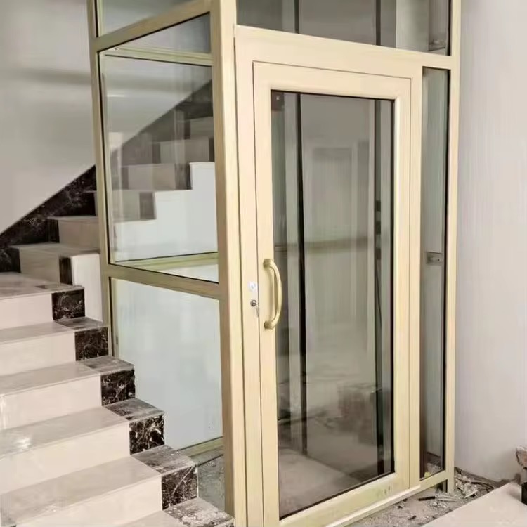 Premium 4 Floor 2 Passenger Home Elevator for Duplex and Villa Use by hiphen