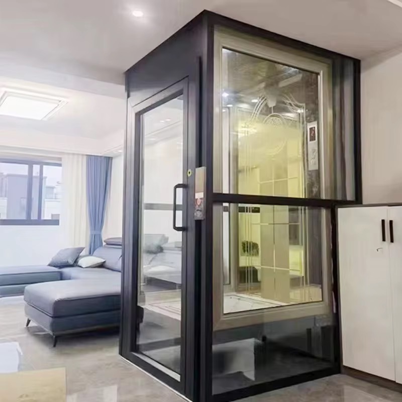 4 Floor 2 Passenger Home Elevator with Automatic Rescue System by hiphen