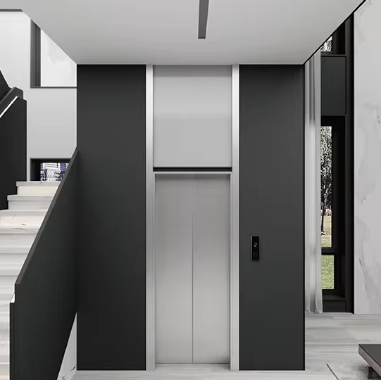 4 Floor 2 Passenger Home Elevator with Wide Entry Doors by hiphen