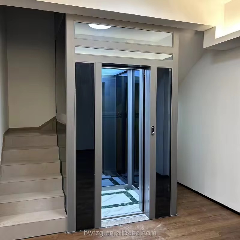 Compact 4 Floor 2 Passenger Home Elevator for Duplexes by hiphen