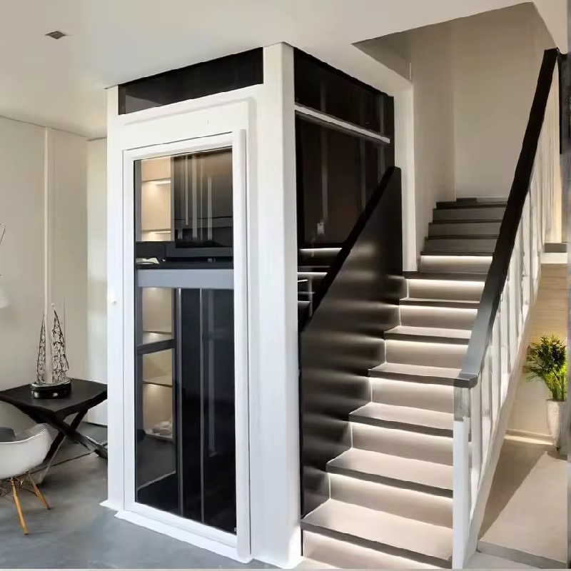 Prestige 3-Floor Capsule Residential Elevator by hiphen