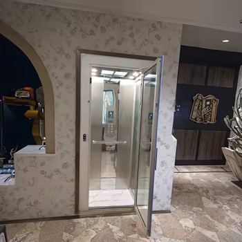 Panoramic Elegance 3-Floor Capsule Lift by hiphen