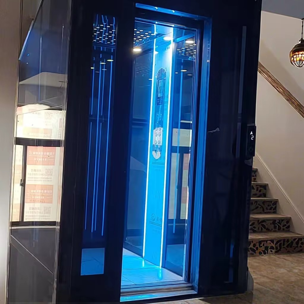 Energy-Efficient 3-Floor Residential Capsule Lift by hiphen