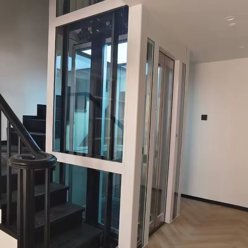 Elegant 3-Floor Capsule Lift for Villas by hiphen