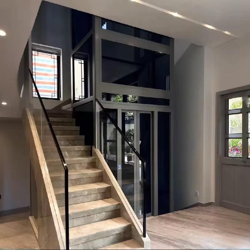 Smart 3-Floor Capsule Elevator with Touch Controls by hiphen