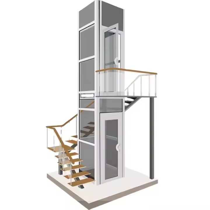 400kg 2-Stop Residential Vacuum Elevator – Seamless Design, Effortless Motion by hiphen