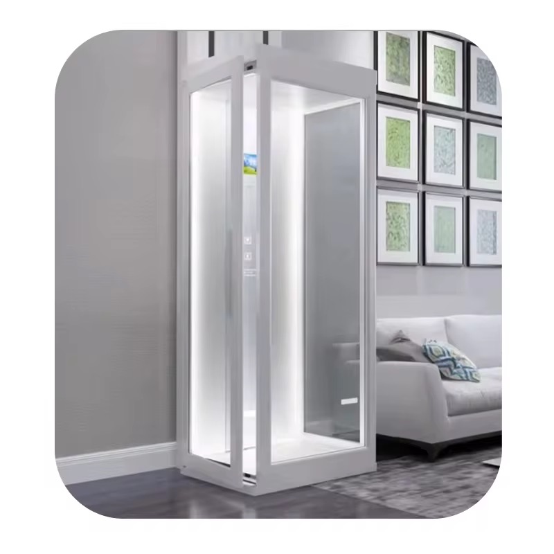 Reliable 320kg 3-Stop Stainless Steel Residential Elevator by hiphen