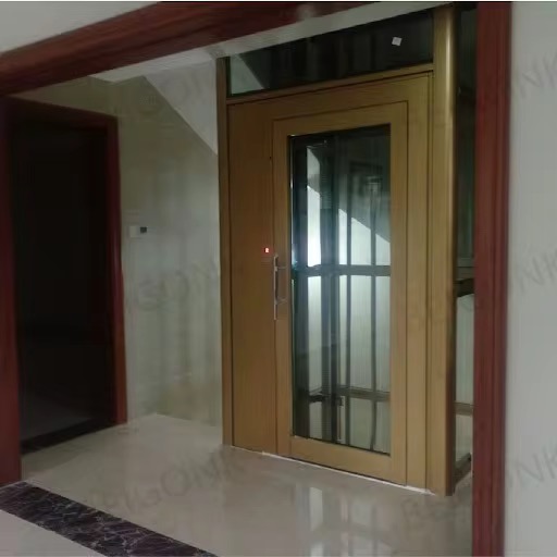 Silent-Operation 4-Stop Hydraulic Gearless Lift by hiphen