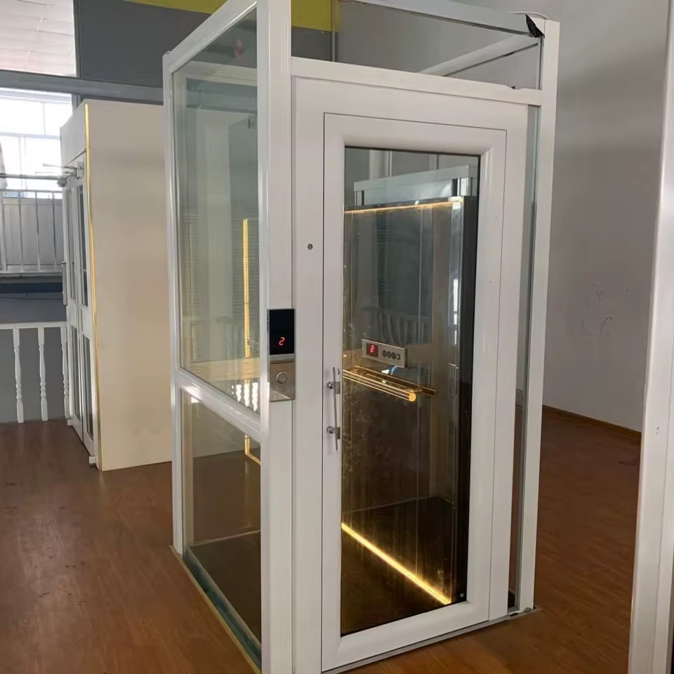 4-Stop Hydraulic Gearless Lift for Villas and Duplexes by hiphen