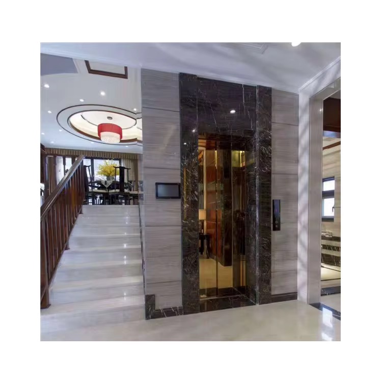 Portable Shaftless Elevator with Foldable Door Design by hiphen