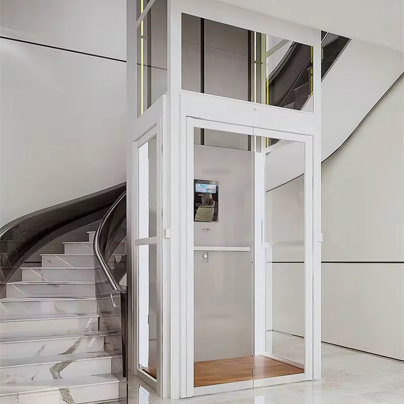 Space-Efficient Shaftless Elevator for Modern Interiors by hiphen