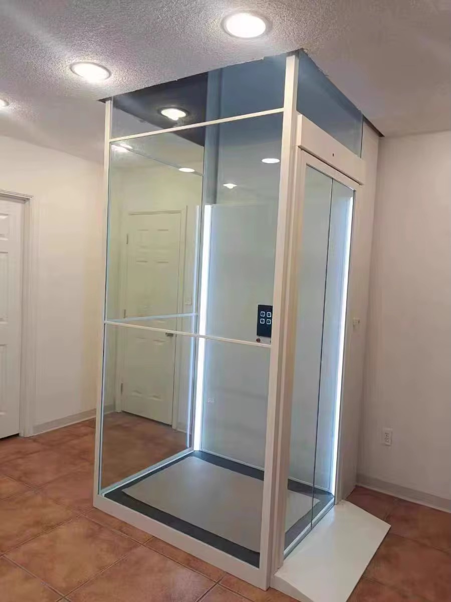 Modern Shaftless Elevator for Compact Homes by hiphen