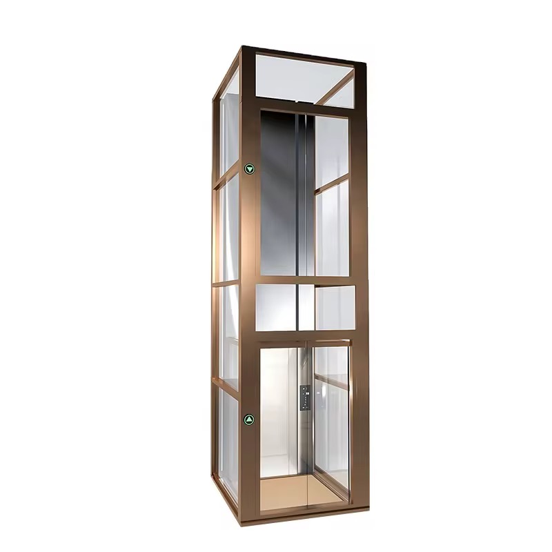 Portable Glass Shaftless Home Lift by hiphen