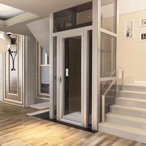 Outdoor Compact Panoramic Elevator by hiphen
