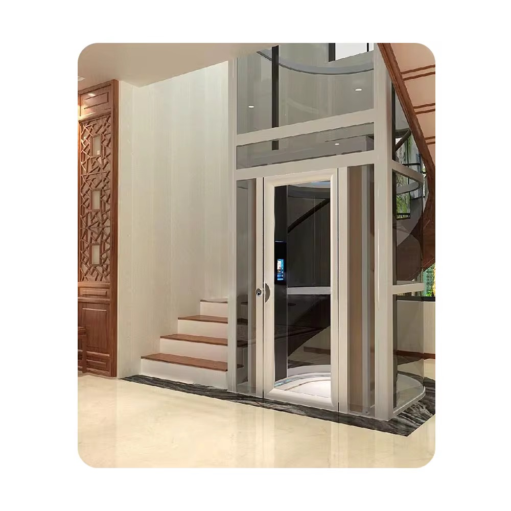 Smart Frameless Panoramic Home Lift by hiphen