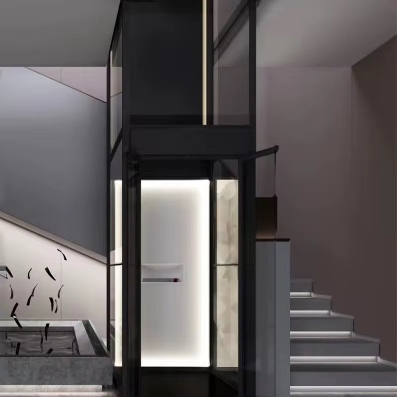 Dual Cabin Home Lift for High-Rise Flats by hiphen