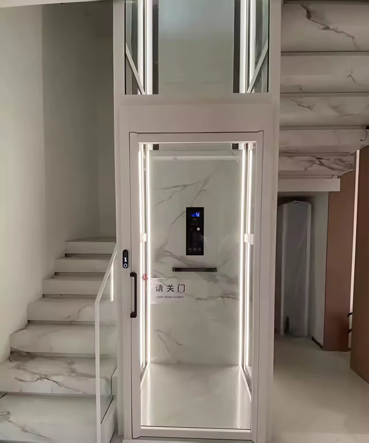 Pitless Home Lift for Low-Rise Apartment Buildings by hiphen