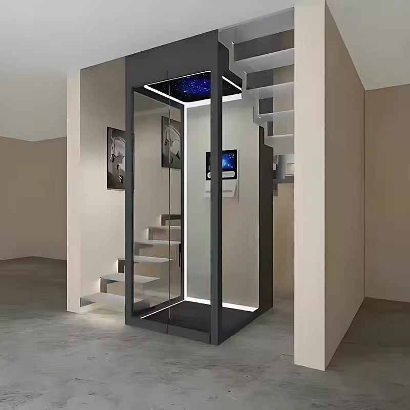 Smart Card Access Home Lift for Public Areas by hiphen