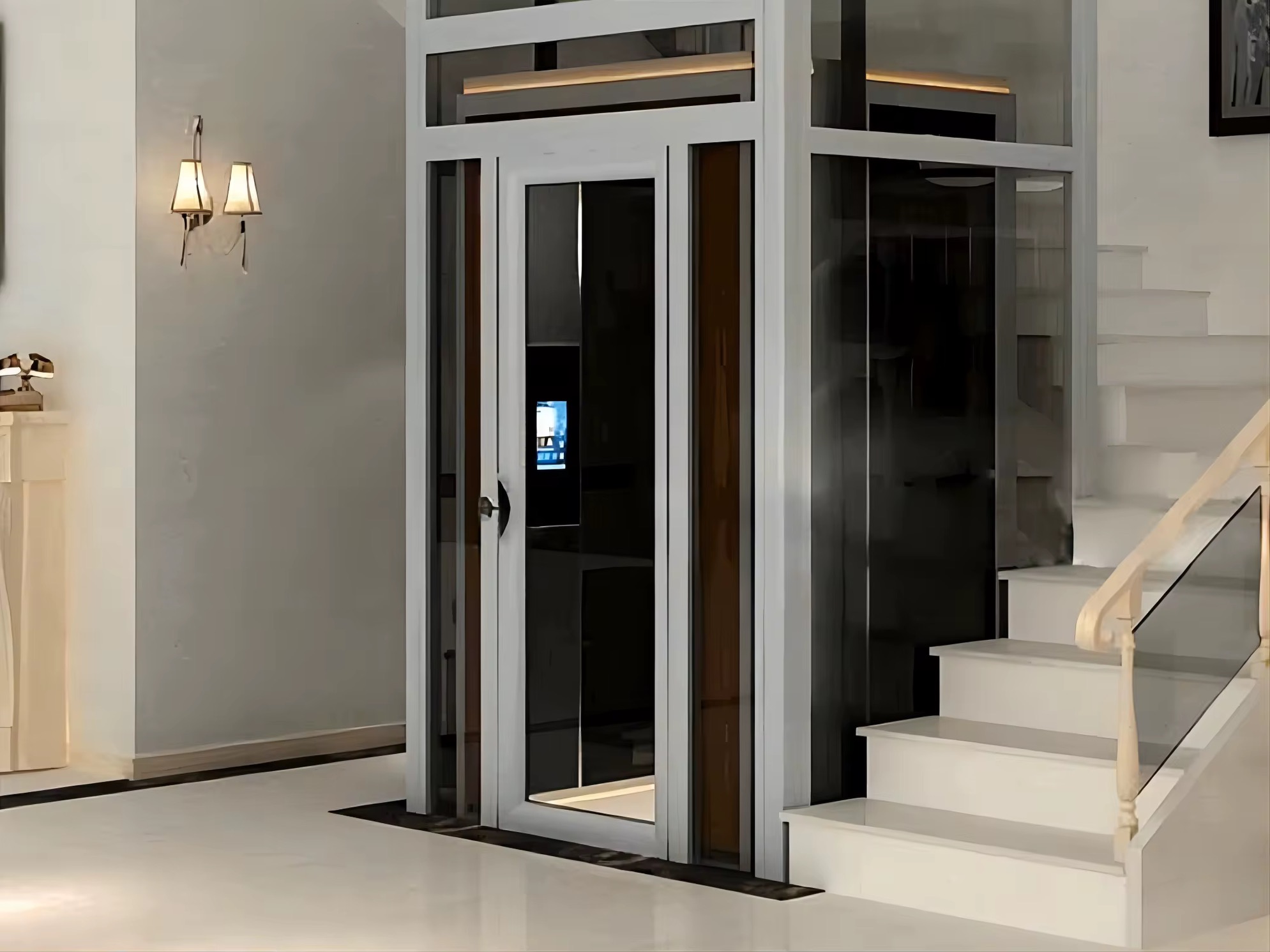 Low-Maintenance Home Lift for Public Facilities by hiphen