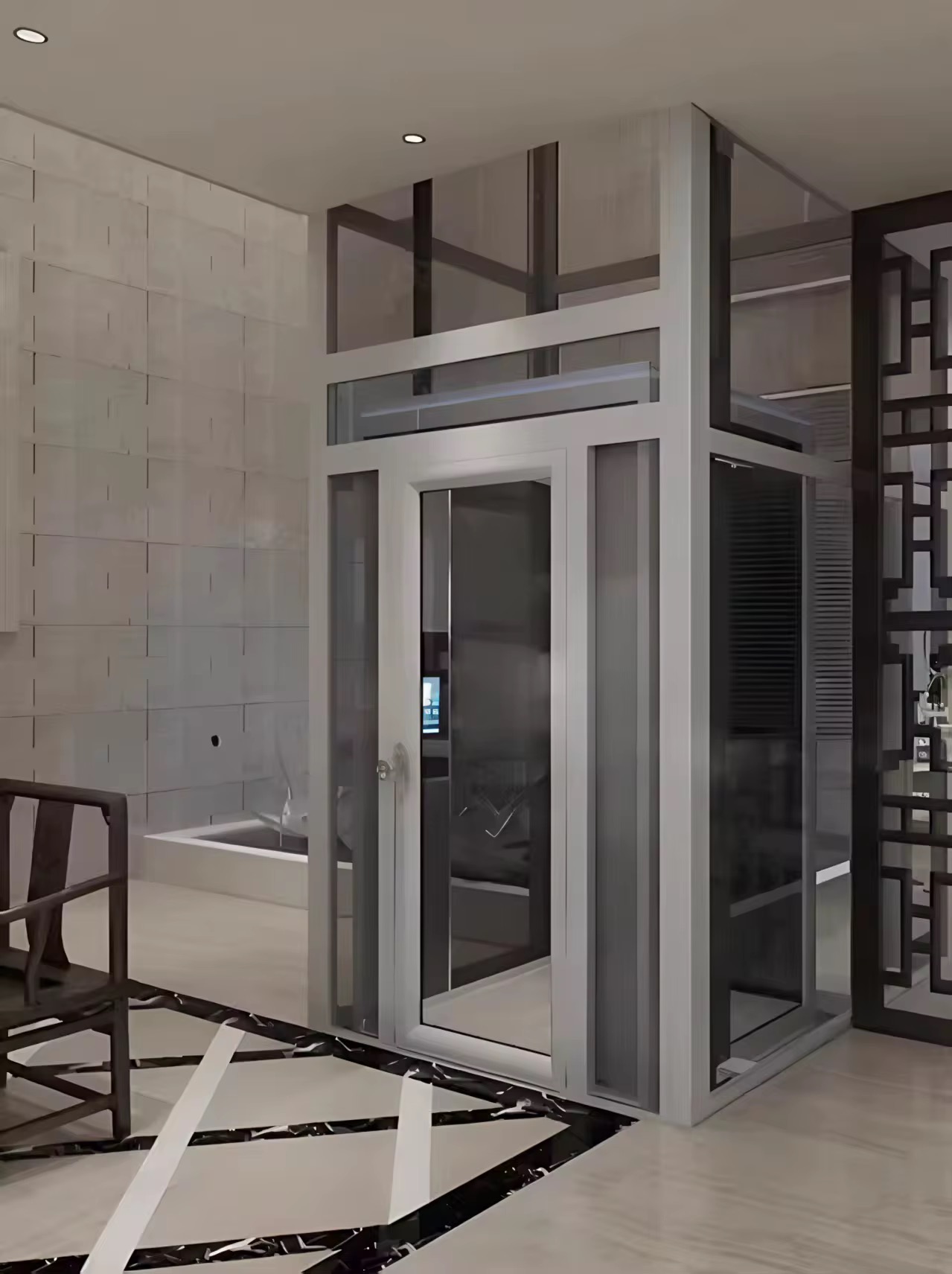 Energy-Saving Home Lift for Public Places by hiphen