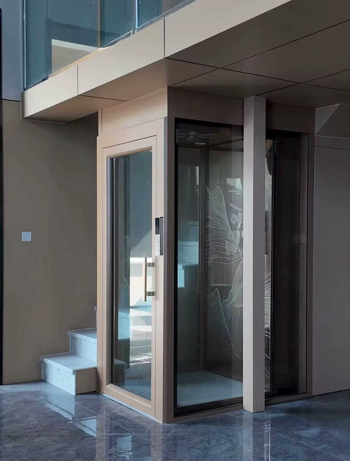 Smart Home Lift for Public Places by hiphen
