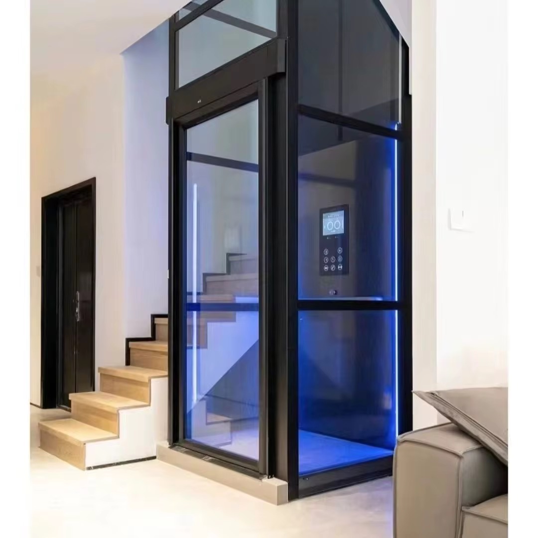 3-Floor Commercial Elevator with Biometric Access System by hiphen