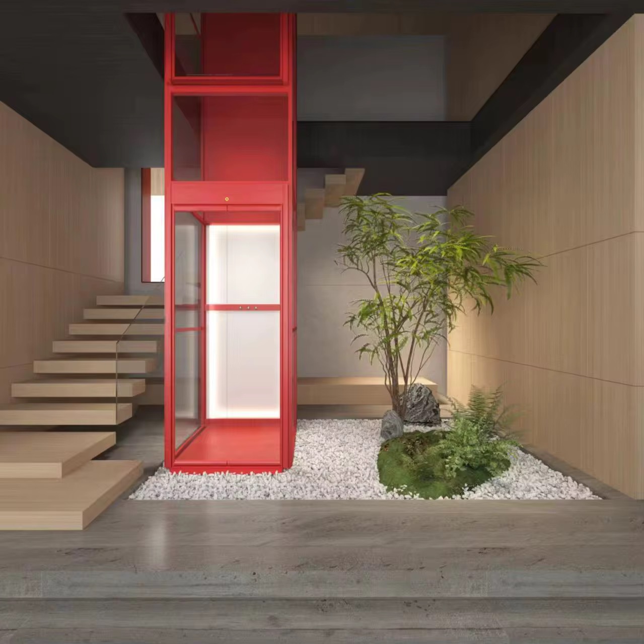 3-Floor Freight Elevator by hiphen