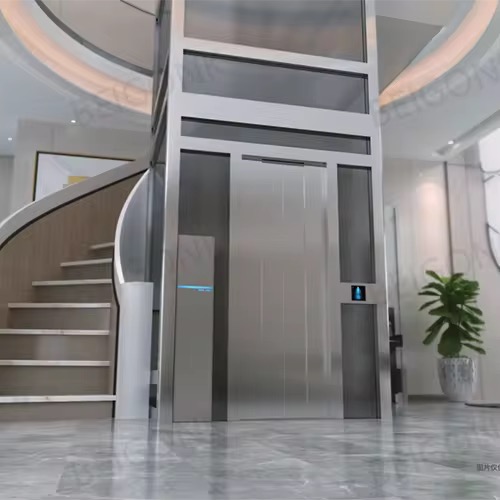 Smart 4 Floor Elevator – Stainless Steel Design by hiphen