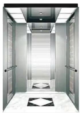 Energy-Efficient 4 Floor Commercial Elevator (Stainless Steel Finish) by hiphen