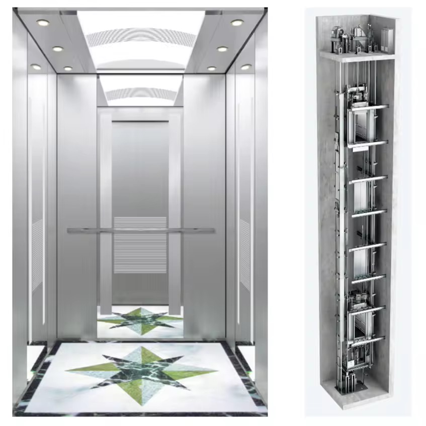 Heavy-Duty 6-Floor Elevator for Commercial Buildings by hiphen