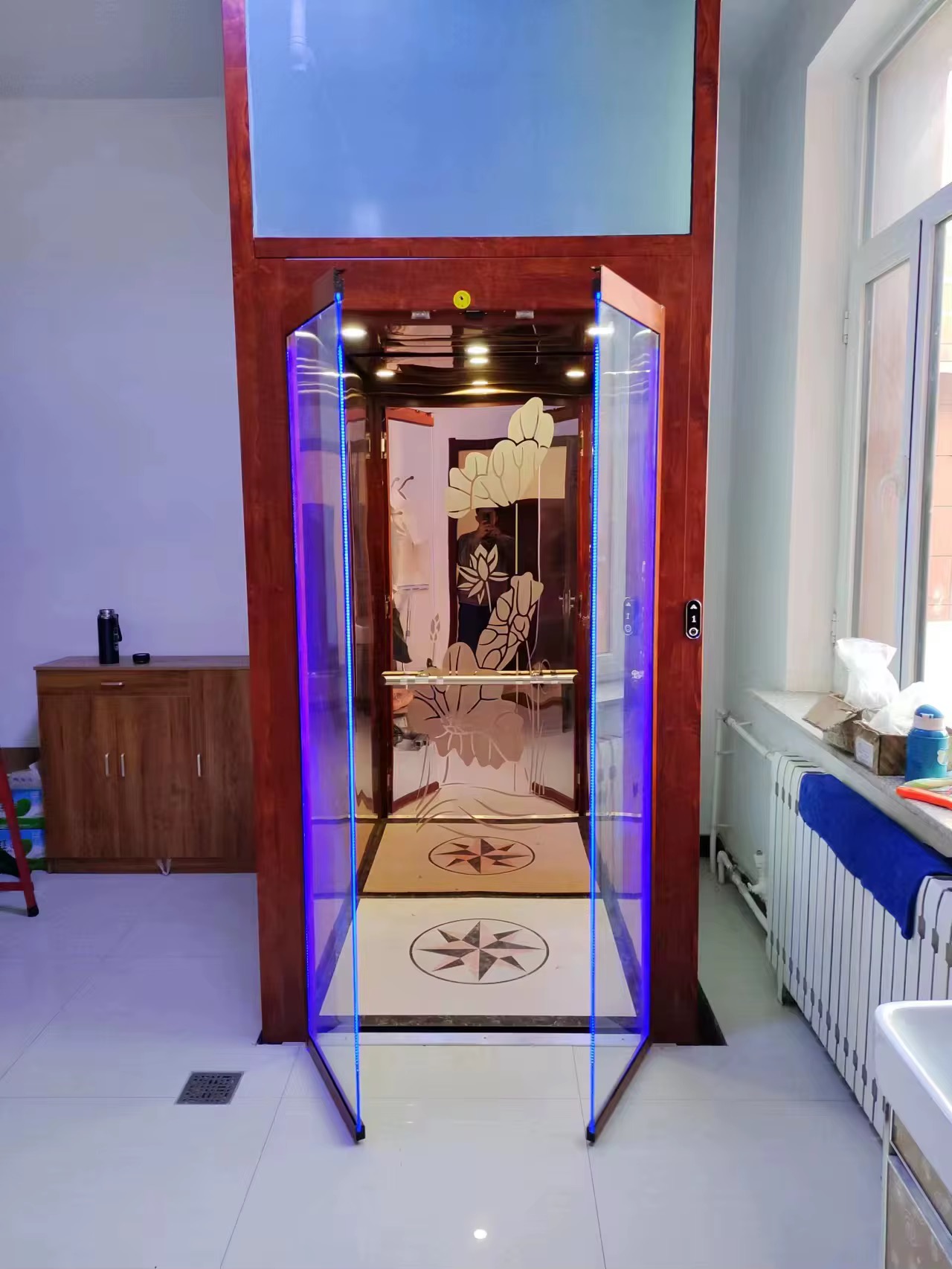 Energy-Saving Traction 5 Floor 6 Passenger Elevator Nigeria by hiphen