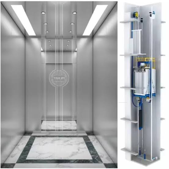 Luxury 8-Floor 7-Passenger Commercial Elevator – Elegant and Efficient by hiphen