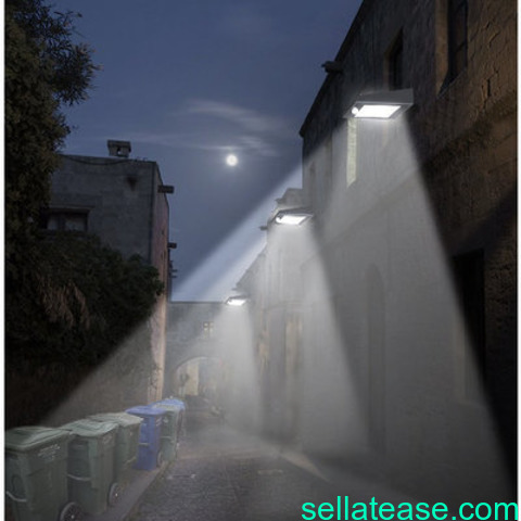 4 Pack Outdoor Solar Motion Sensor Light