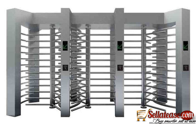 Automatic Luxury Full Height Turnstile Gates For Parking Facilities by HIPHEN SOLUTIONS