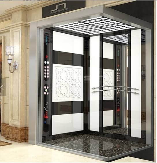 4 Floor 6 Passenger Elevator with Touch Control Panel by hiphen