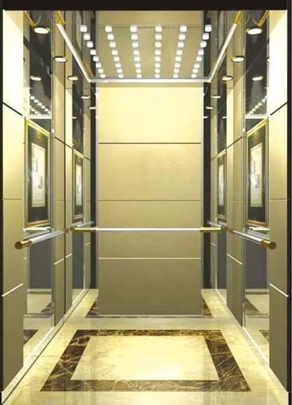 Outdoor Elevator Lift with Stainless Steel Cabin in Nigeria by hiphen