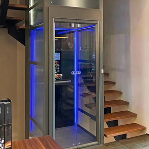 Outdoor Elevator Lift with Fire-Rated Doors in Nigeria by hiphen