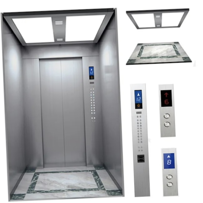 Reliable 5 Floor 8 Passenger Lift for Hospitals and Clinics by hiphen