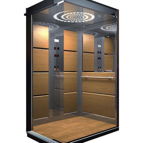 Stainless Steel Finish 2 Floor 3 Passenger Elevator by hiphen