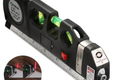 Multipurpose-Laser-Level-Laser-Measure-Line-8ft-Measure-Tape-Ruler-Adjusted-Standard