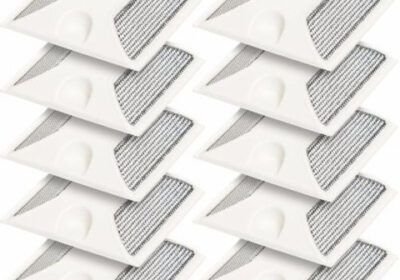 Pack-of-10-Commercial-Reflective-Road-Pavement-Marker-White