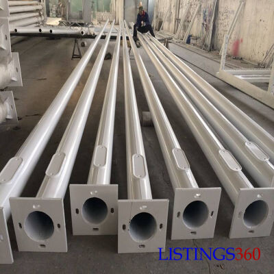 SOLAR STREET LIGHT 5CM SEGMENTED SPLIT POLE BY HIPHEN SOLUTIONS