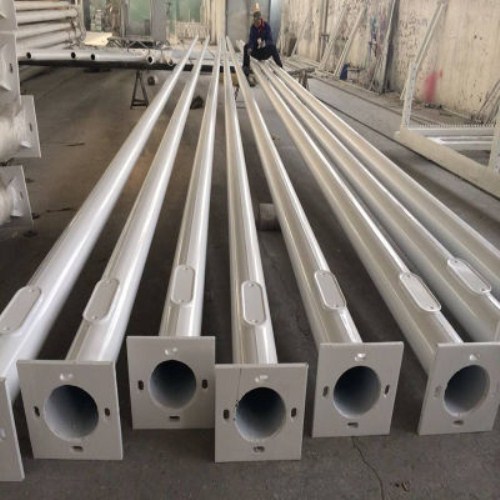 SOLAR STREET LIGHT 5CM SEGMENTED SPLIT POLE BY HIPHEN SOLUTIONS